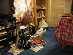 messy room