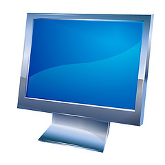 illustrated drawing of computer monitor