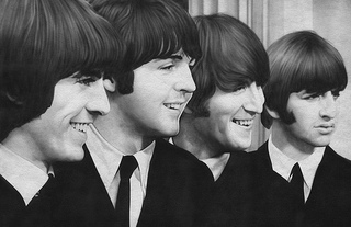 Members of The Beatles rock band